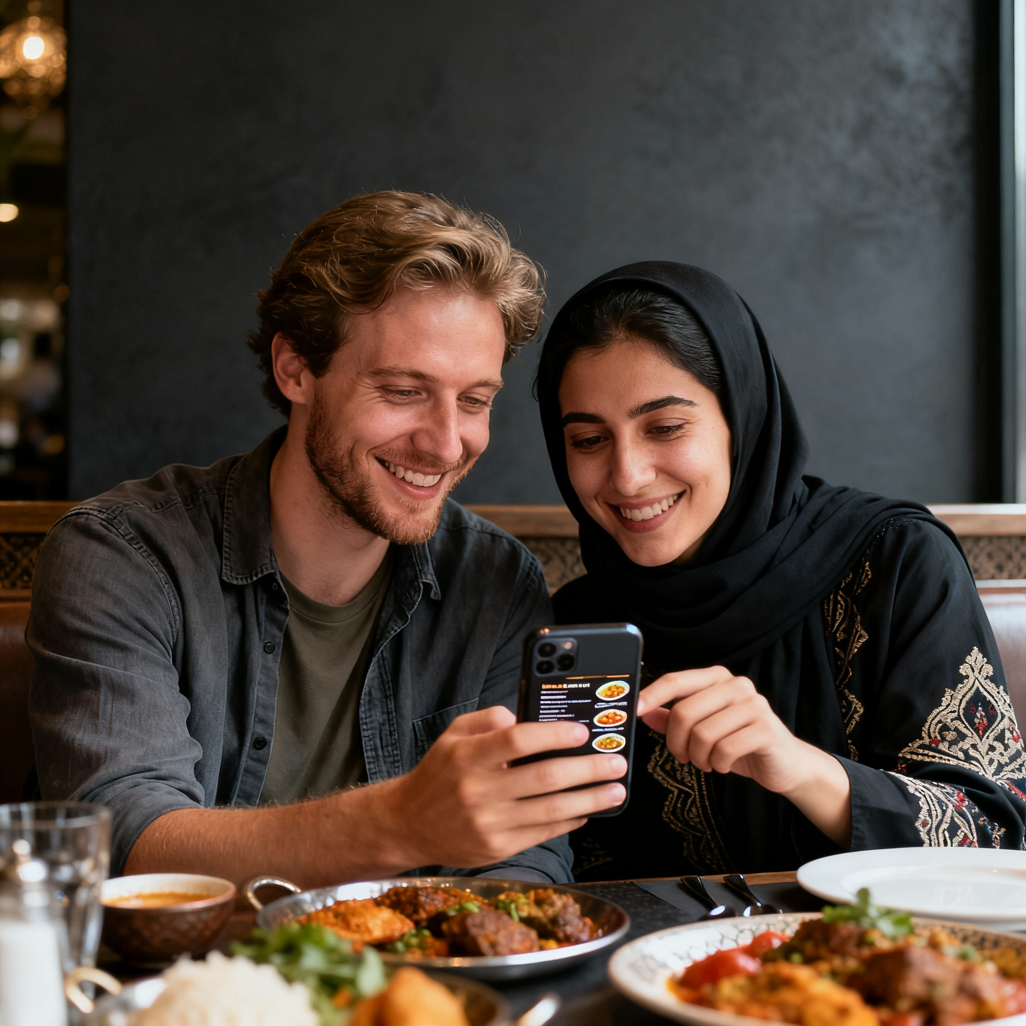 کلید تعویض زبان، بالای منو